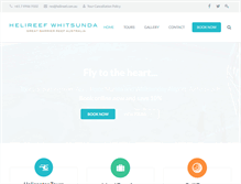 Tablet Screenshot of helireef.com.au